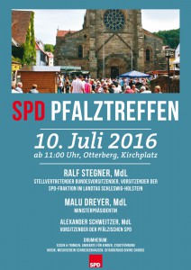 Das SPD-Pfalztreffen 2016 in Otterberg: traditionsreiche Veranstaltung vor historischer Kulisse